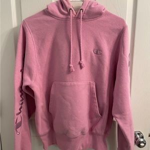 Champion reverse weave pink sweatshirt